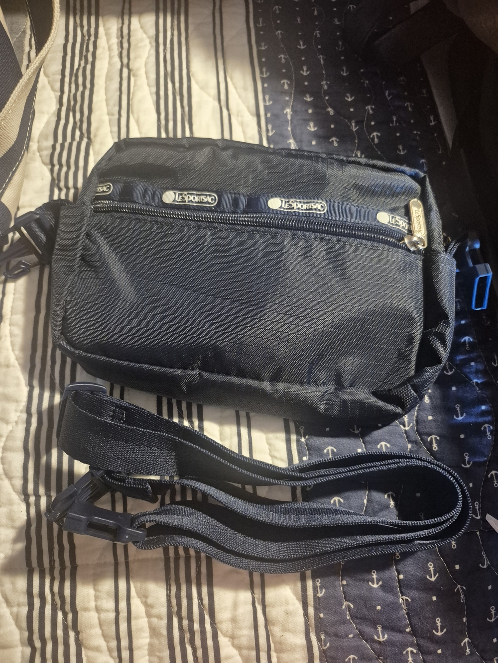 Lesportsac Navy Women's Crossbody Belt Bag